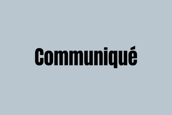 Communiqué de presse Grenelle de l'Education