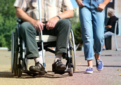 Jeune service civique handicap