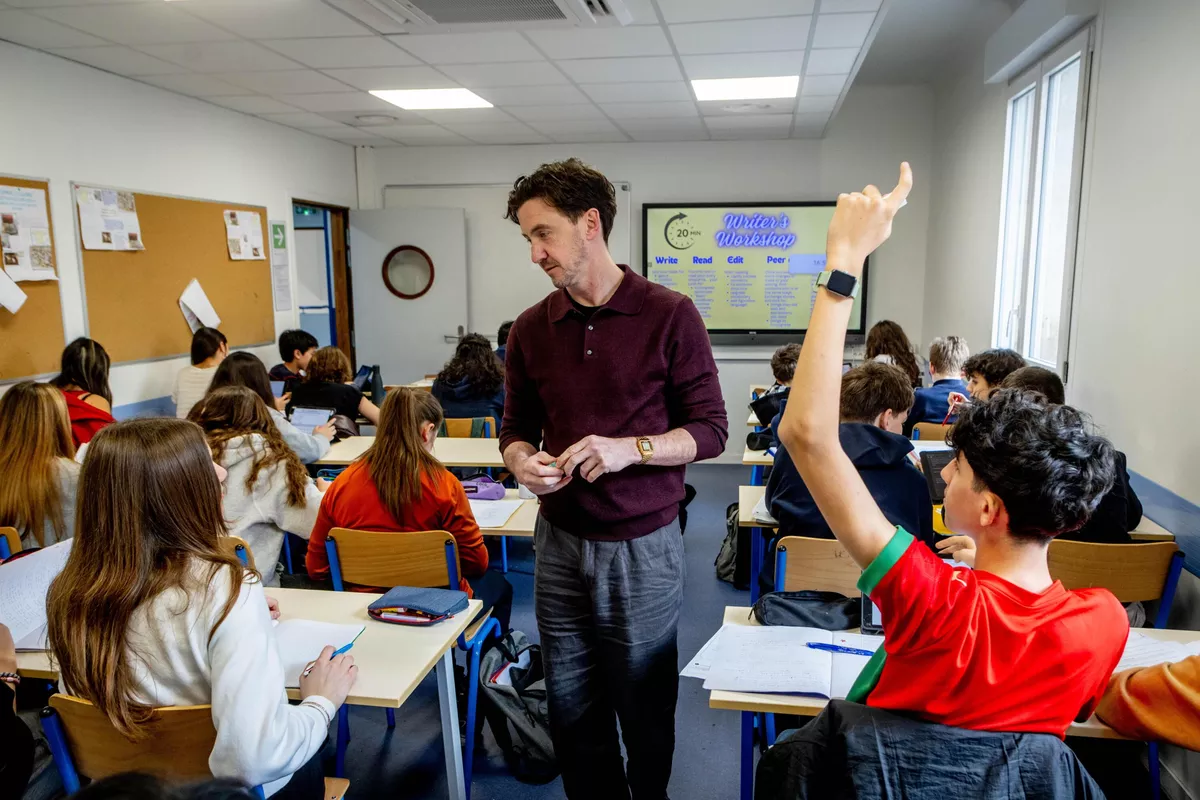 élèves en classe