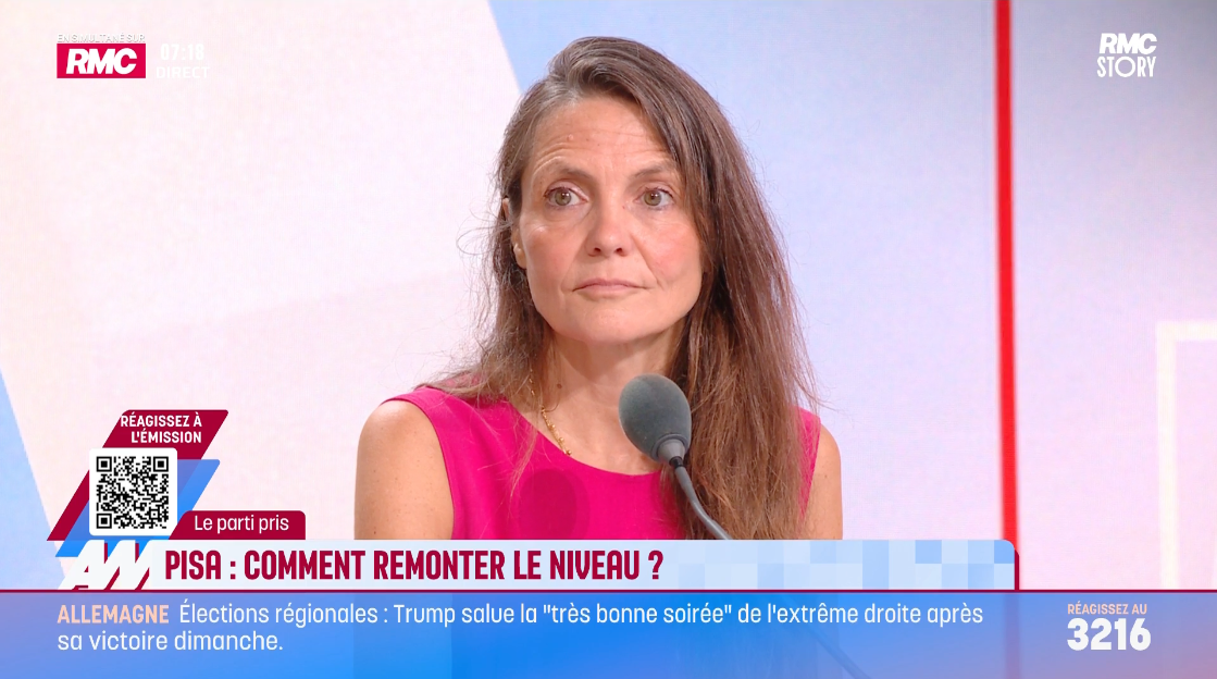 Marie-Caroline sur RMC pour PISA
