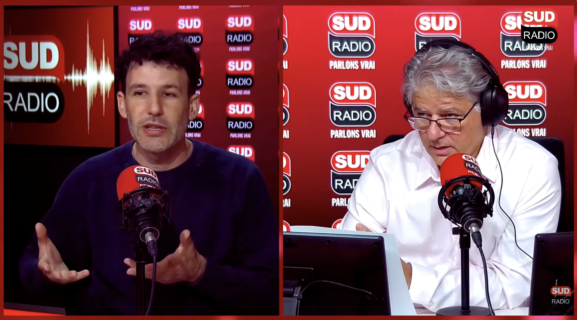 Passage de Stephan Lipiansky sur Sud Radio