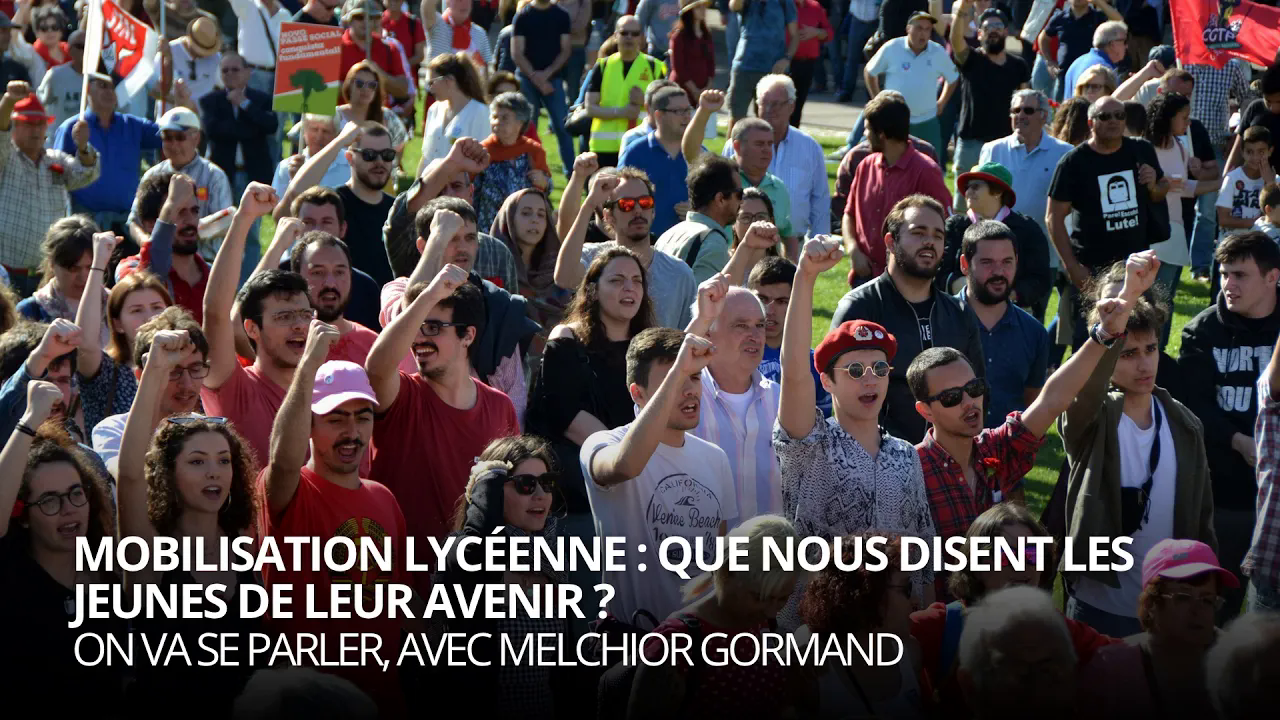 Mobilisation lycéenne : que nous disent les jeunes de leur avenir ?