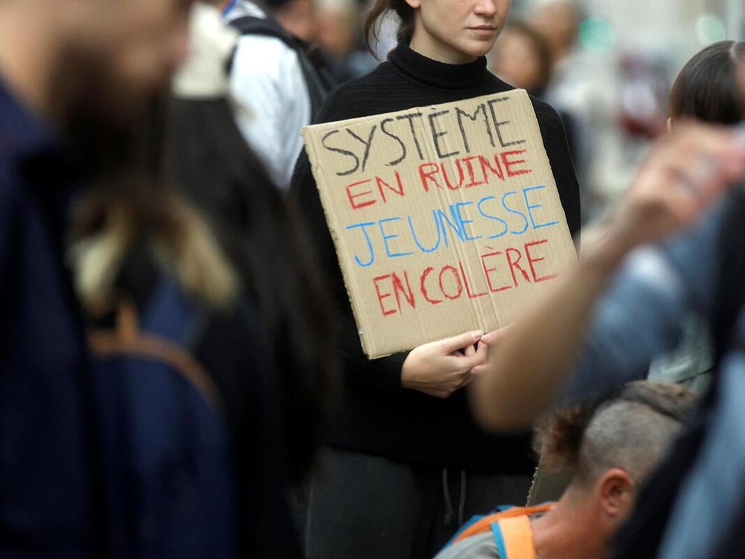 jeunesse en colere